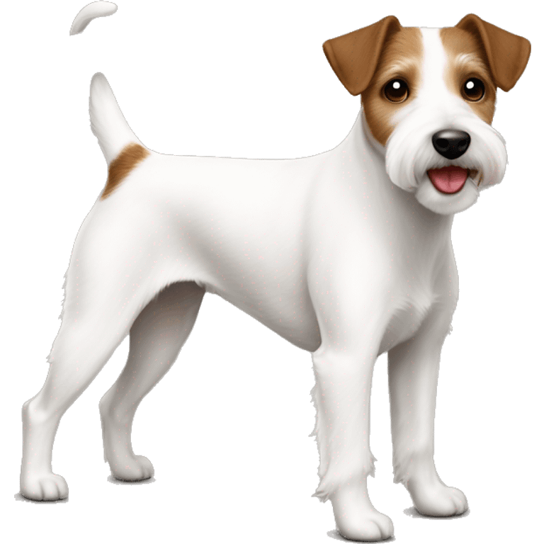 Parson Russell Terrier Brown white emoji