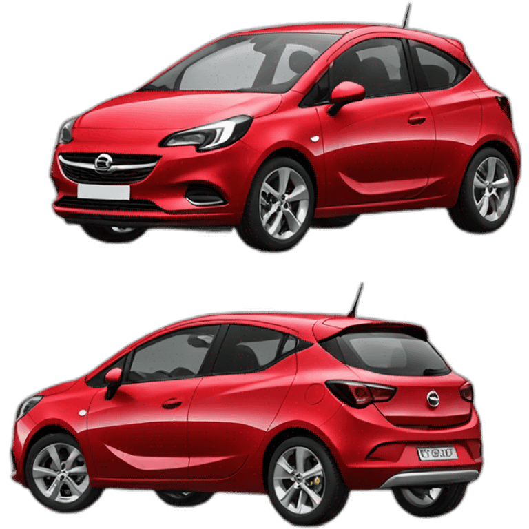 red opel corsa 2021 emoji