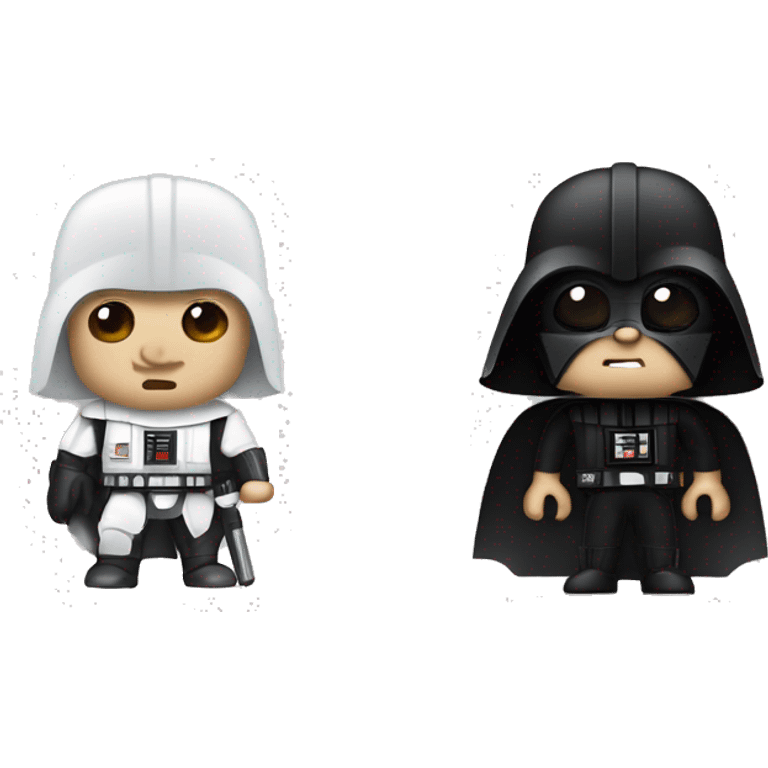 Luke Skywalker vs Vador emoji