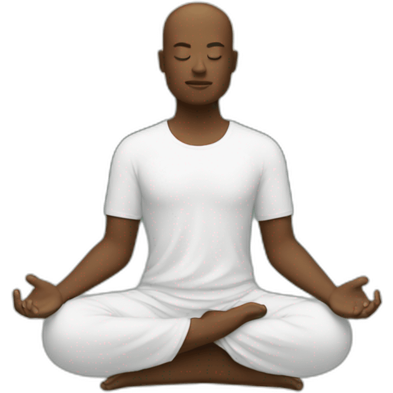 Meditation emoji