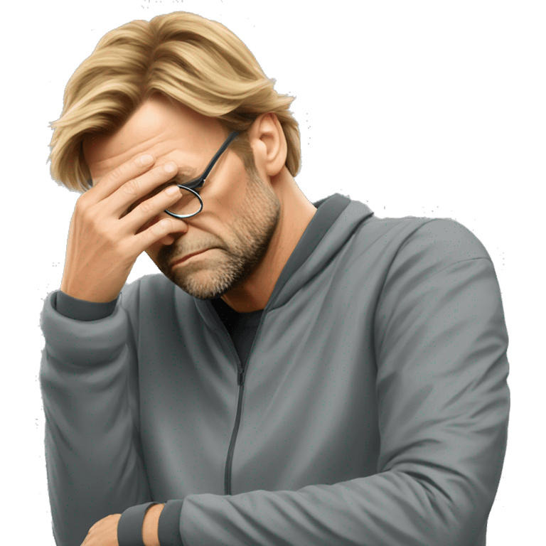 Klopp facepalm emoji