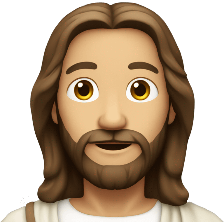 Jesus Christ asking you to join him emoji