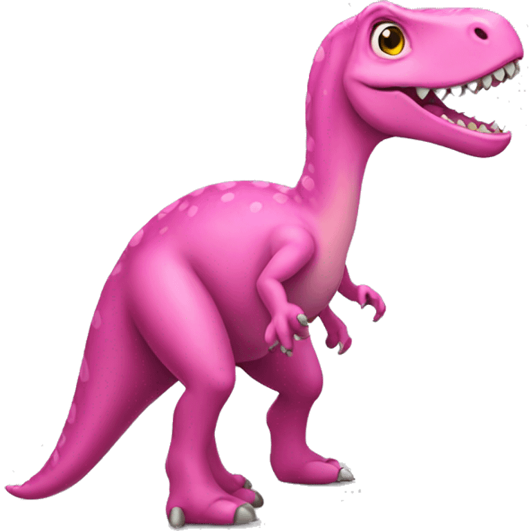 pink dinosaur  emoji