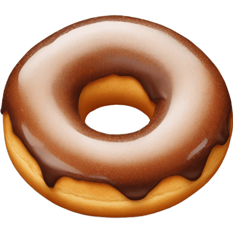 brown donut emoji