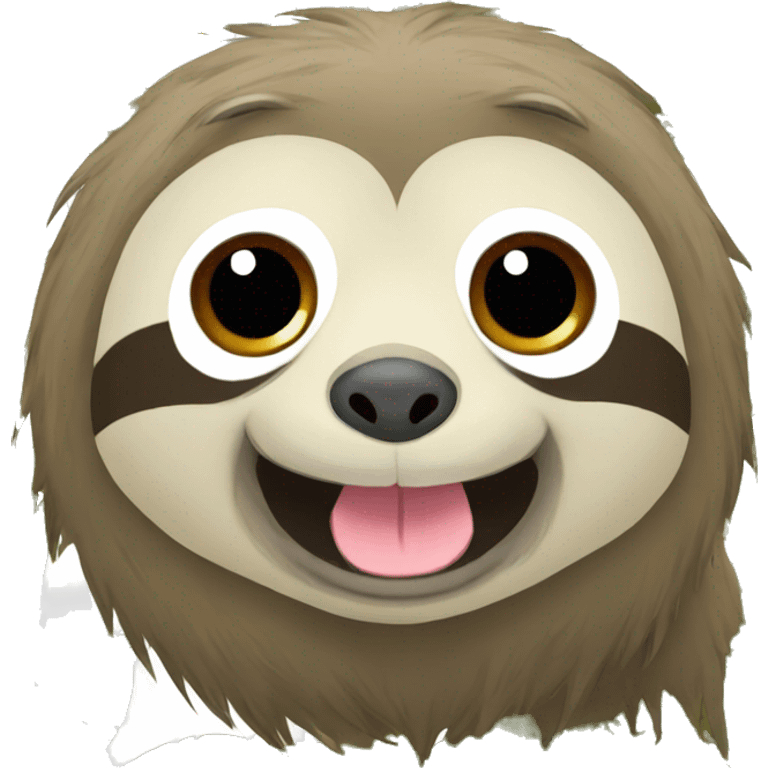 sloth der winkt emoji