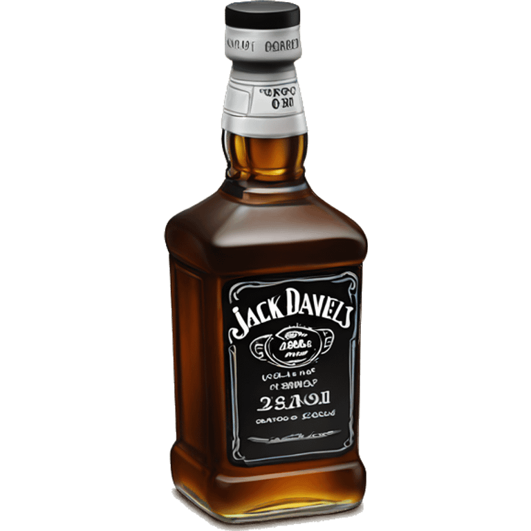 Jack Daniel’s bottle emoji