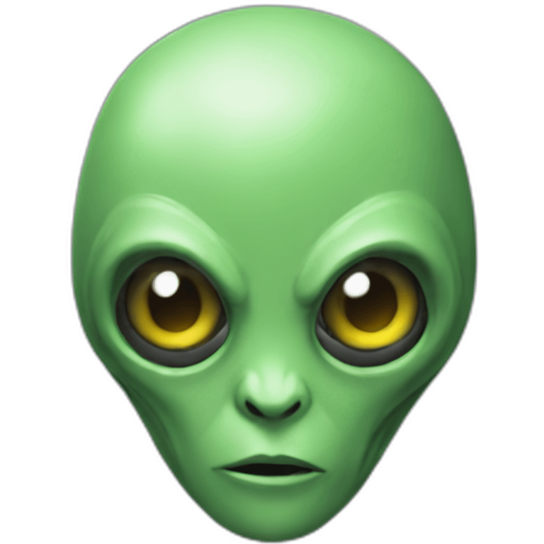 Alien in moto emoji