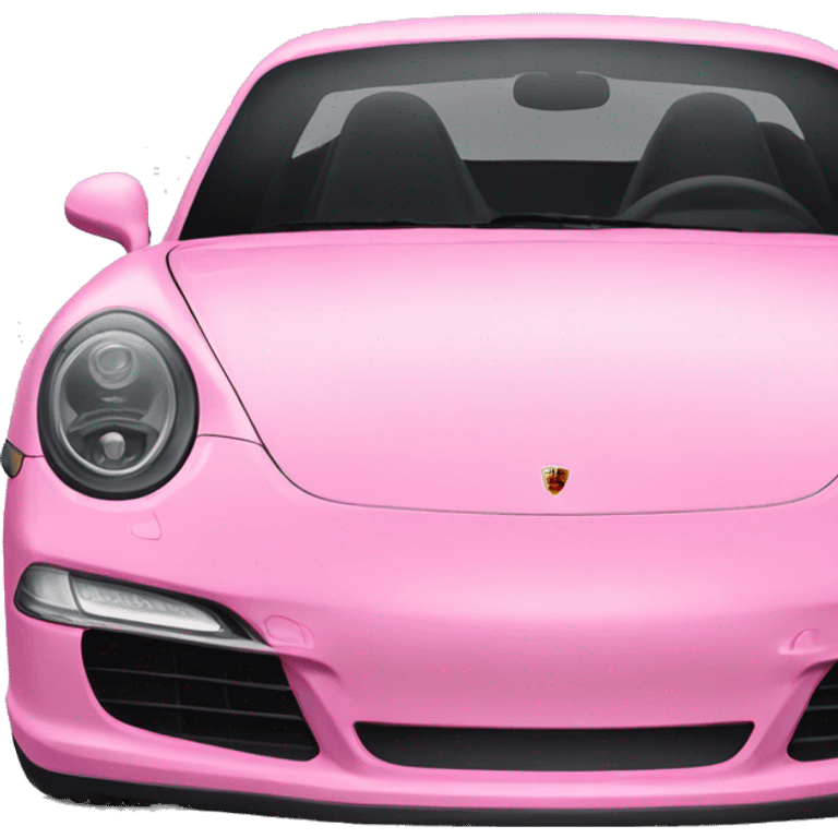 pink porsche logo  emoji