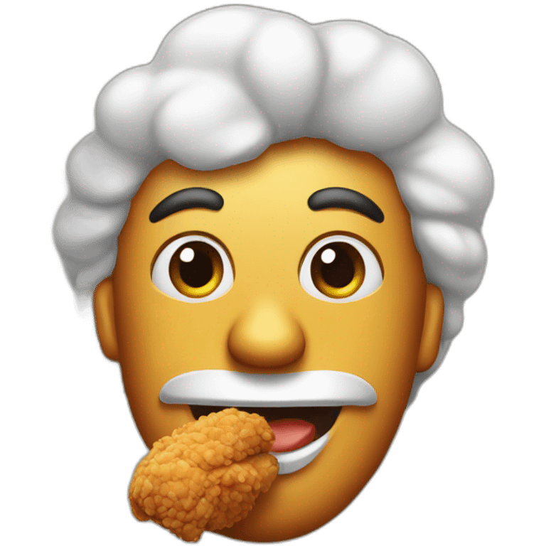 fried chicken emoji