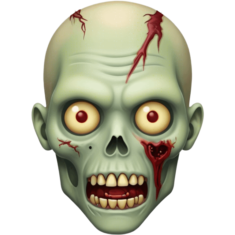 hot zombie emoji