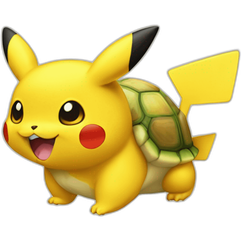 Pikatchu on turtle emoji