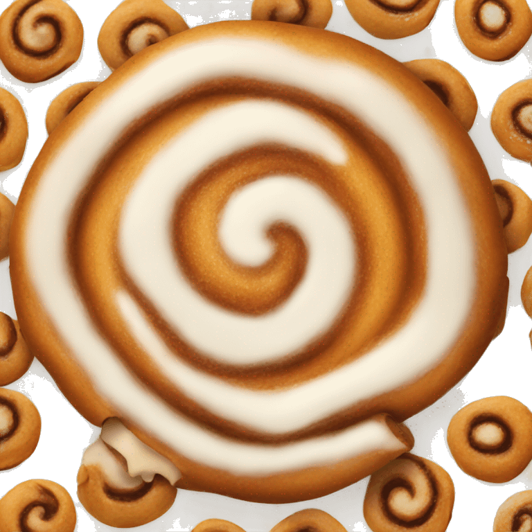 Cinnamon roll emoji