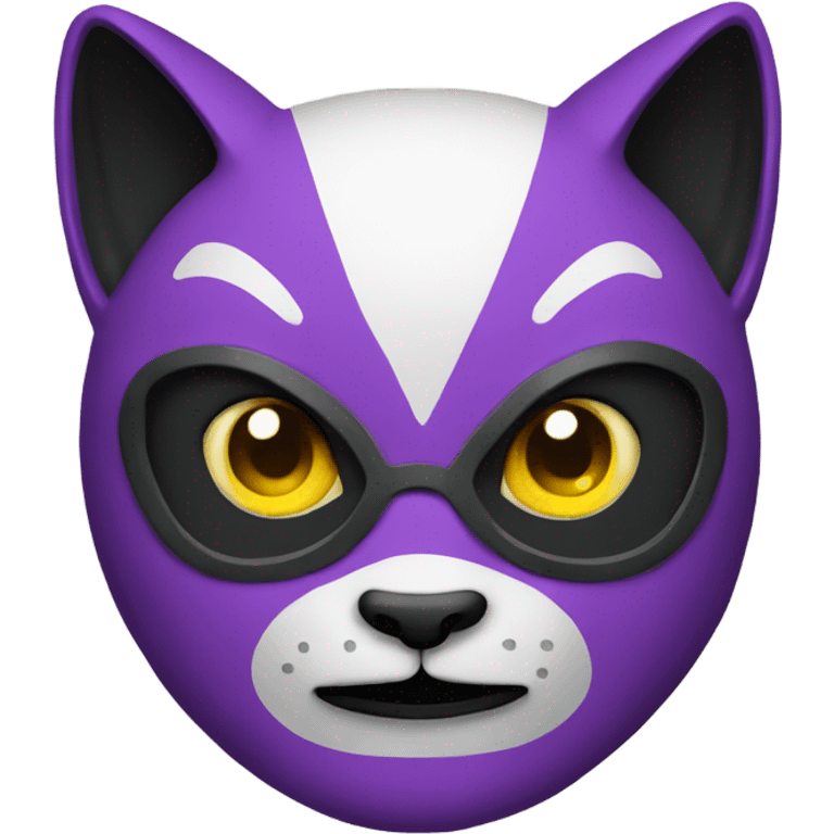 Cat mask wrestler  emoji