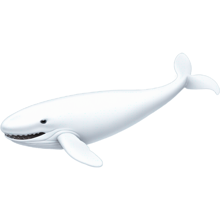 white whale , underside emoji