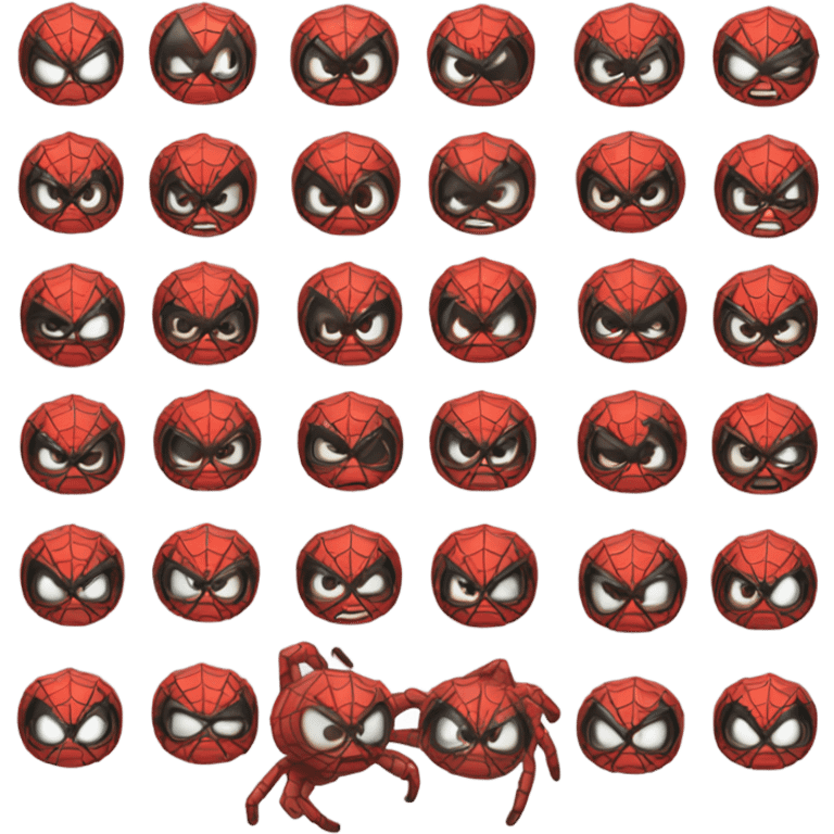 Spider man emoji