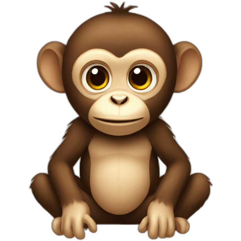 Cute monkey  emoji