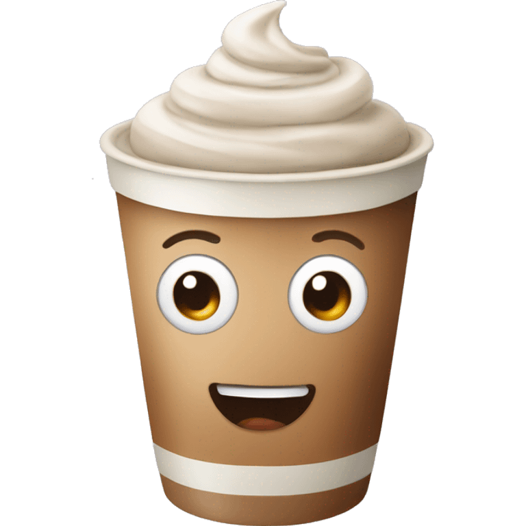 Cofee latte emoji