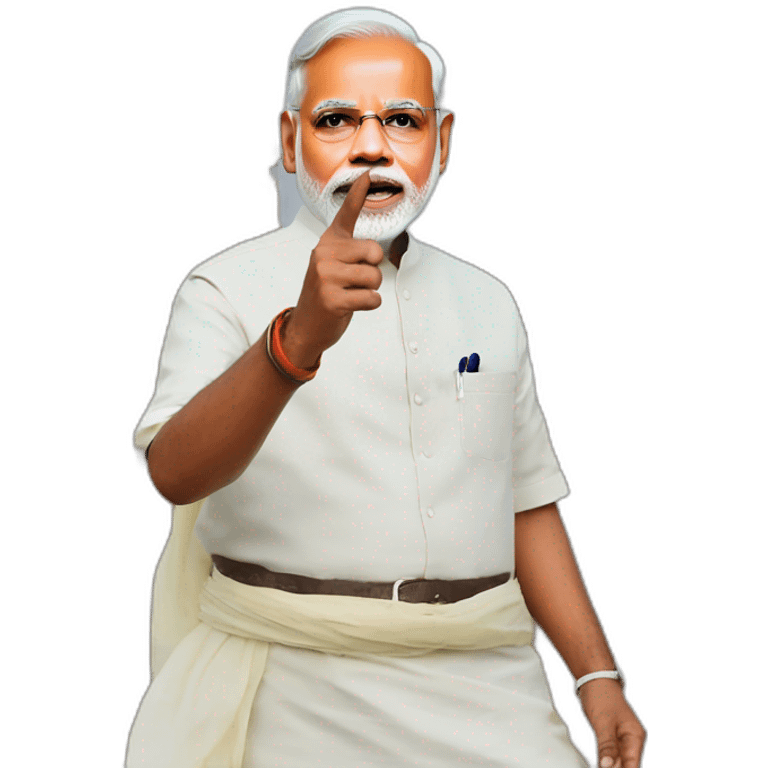 Modiji in chittorgarh emoji