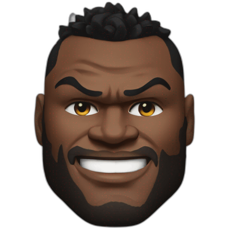 tyson fury mary francis ngannou emoji