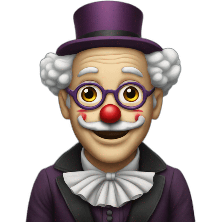 Jewish clown emoji