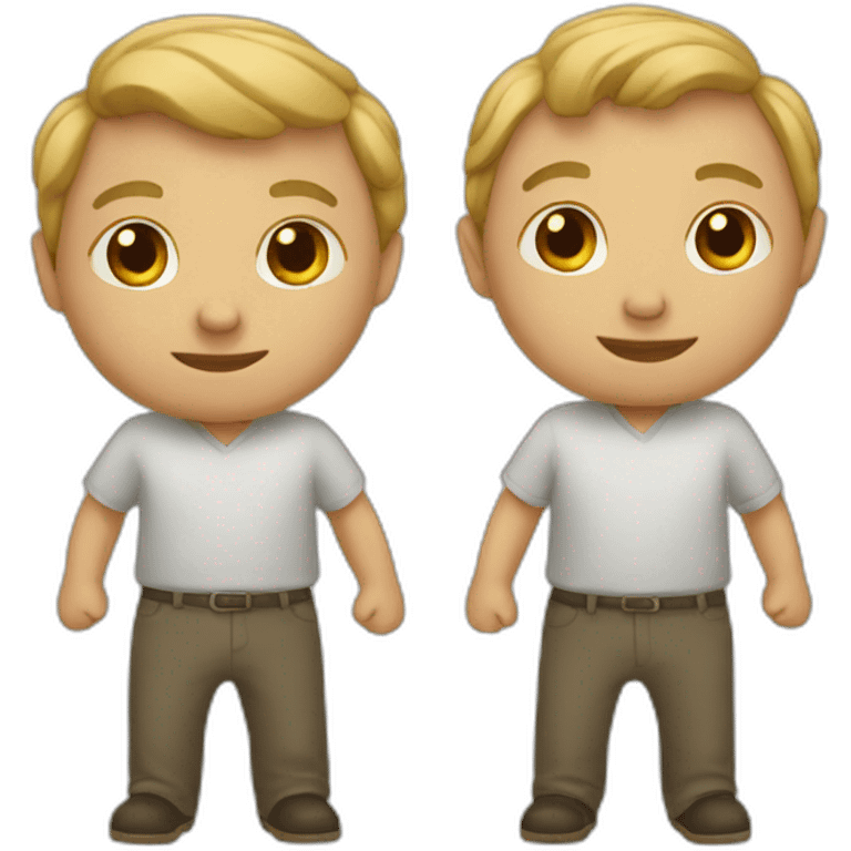 deux humains emoji