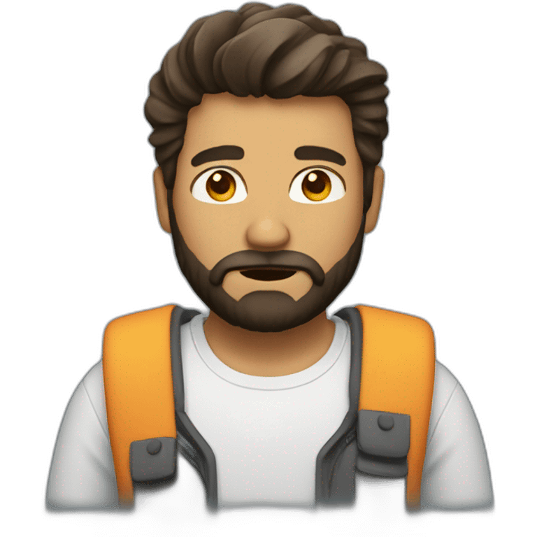 guy with a masssive beard emoji