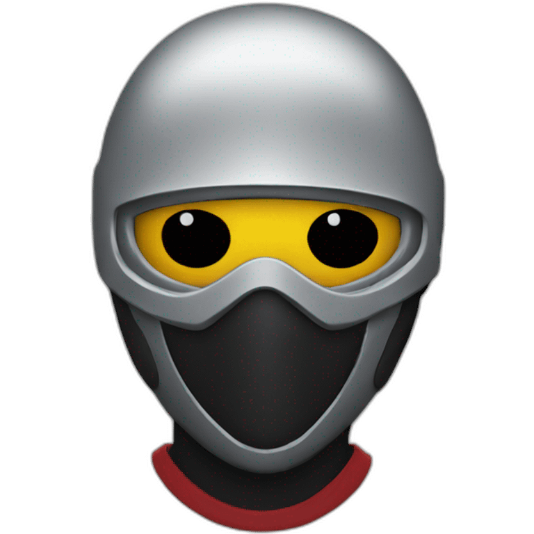 masked rider emoji