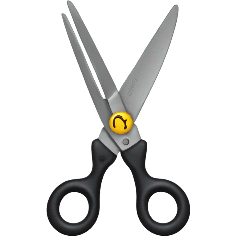 Two scissors scissoring emoji