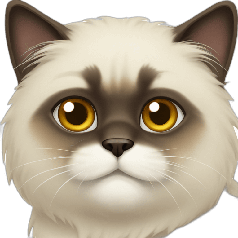 himalayan cat emoji