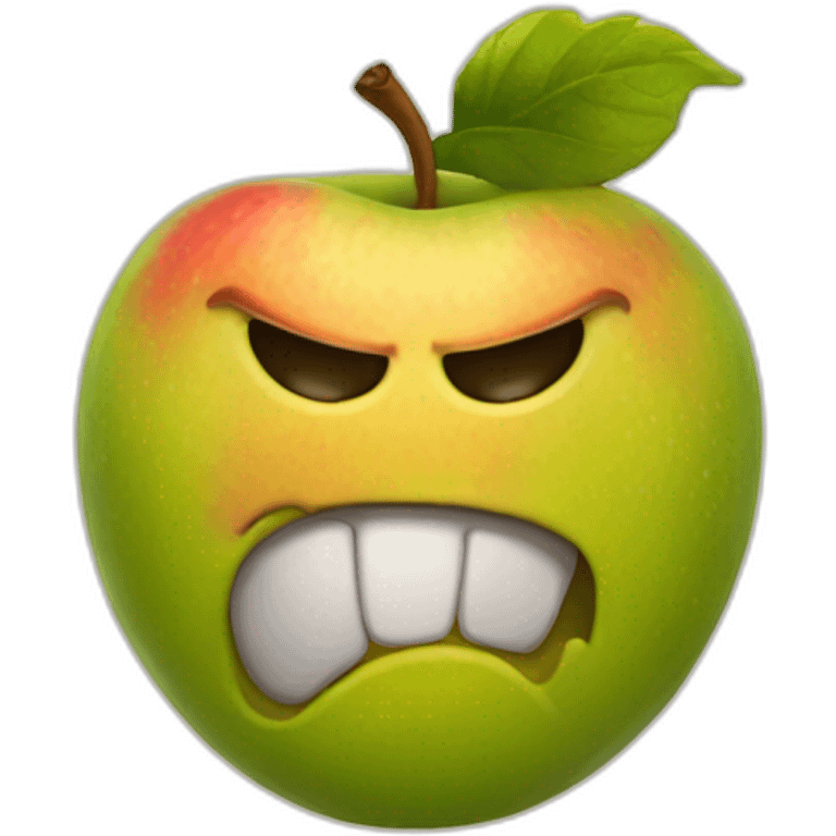 Angry orchard emoji