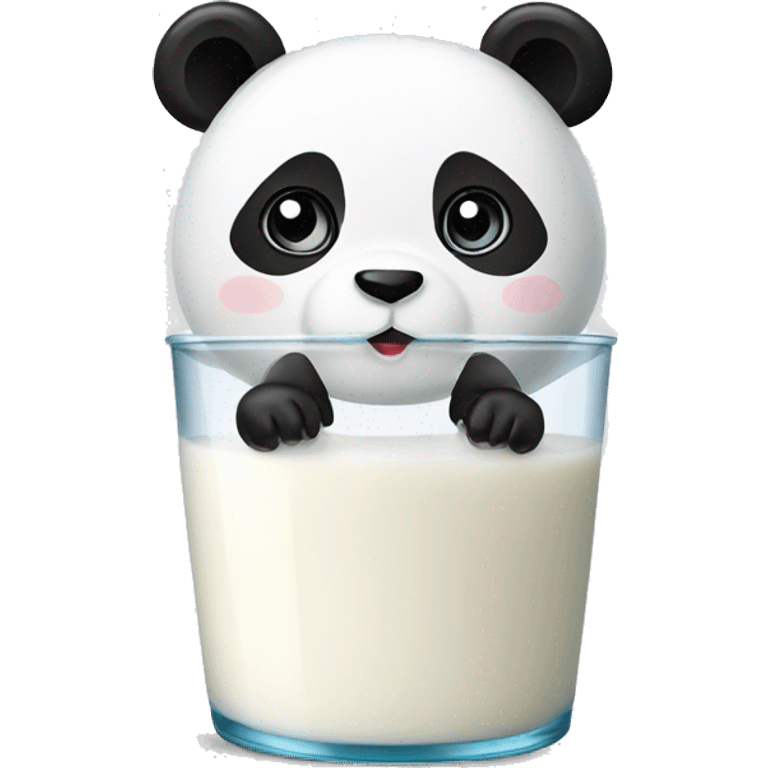 panda milk emoji