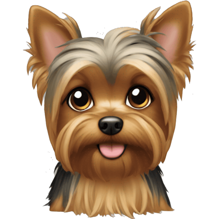 emoji de un mini yorkie emoji