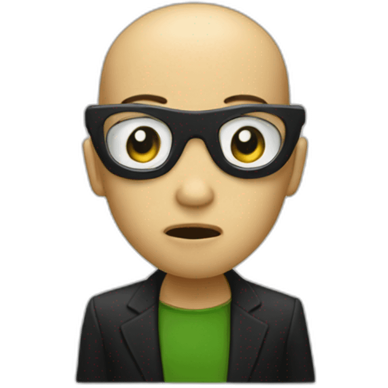 Matrix-neo-eating emoji