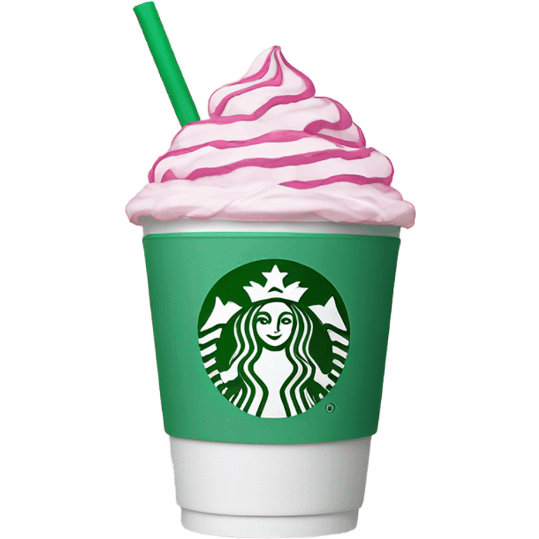 Starbucks pink  emoji