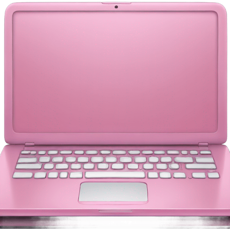 pink laptop emoji