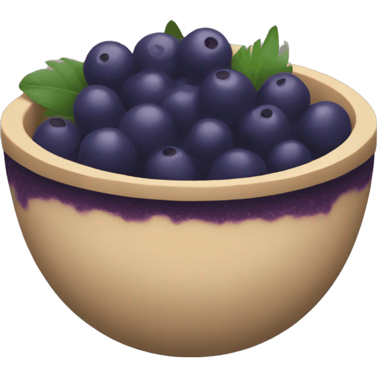 Açaí bowl emoji