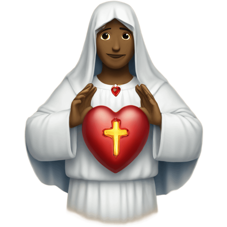 Sacred heart emoji