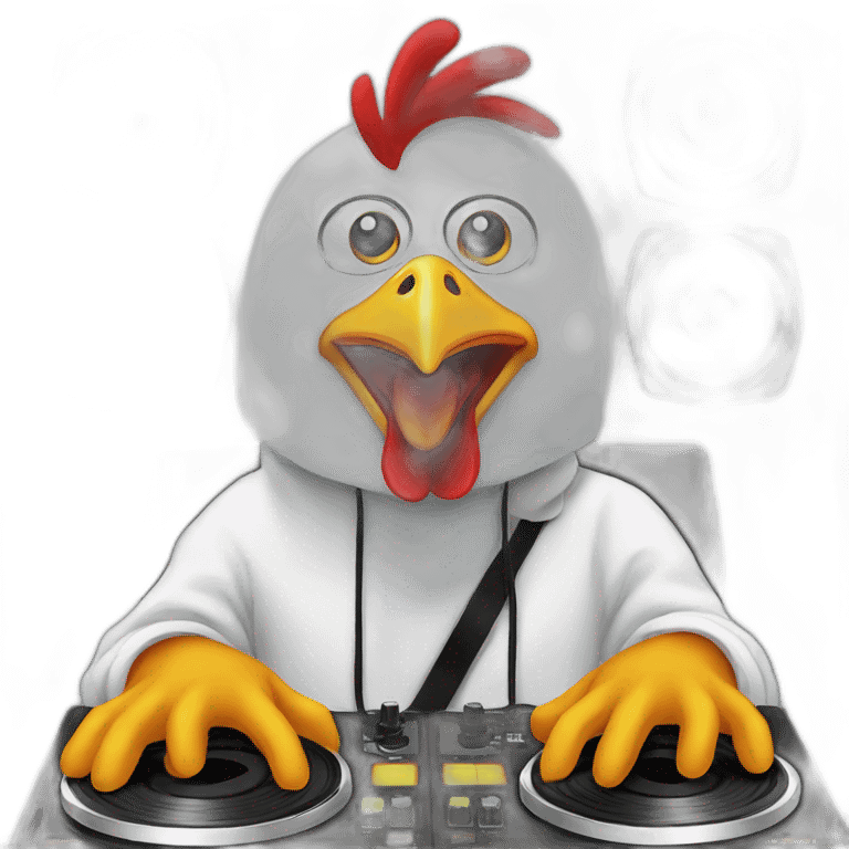 dj-chicken emoji