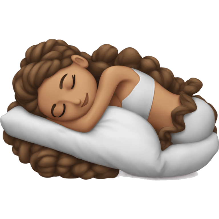 Ariana Grande sleeping emoji