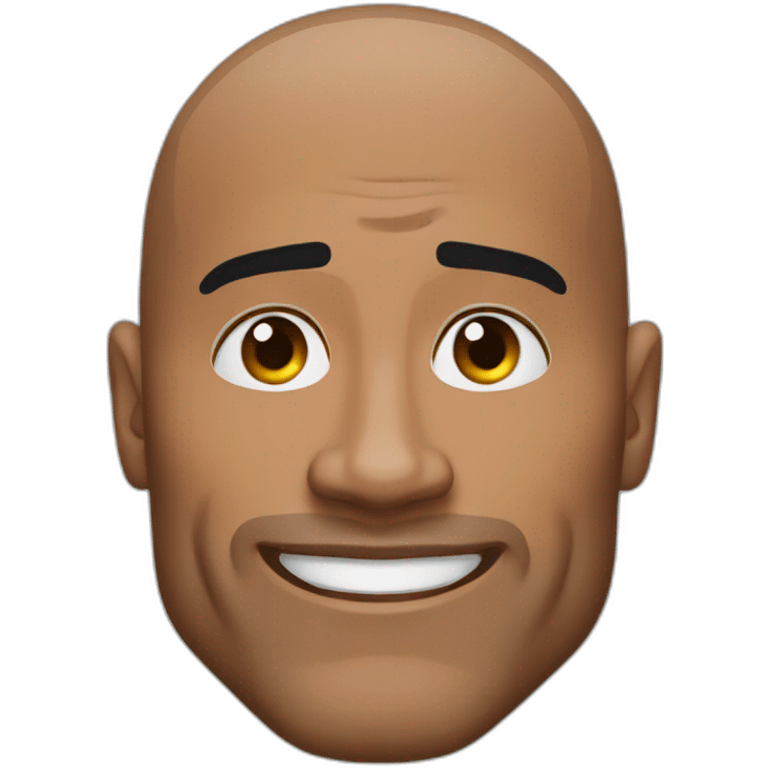 Dwayne Johnson eyebrow raise emoji