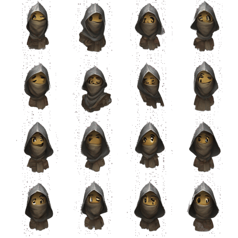 The fire keeper from dark souls 3 emoji