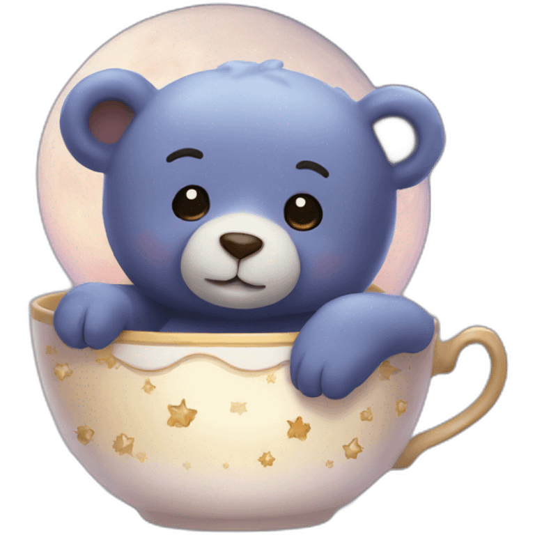 celestial sleepytime tea bear emoji