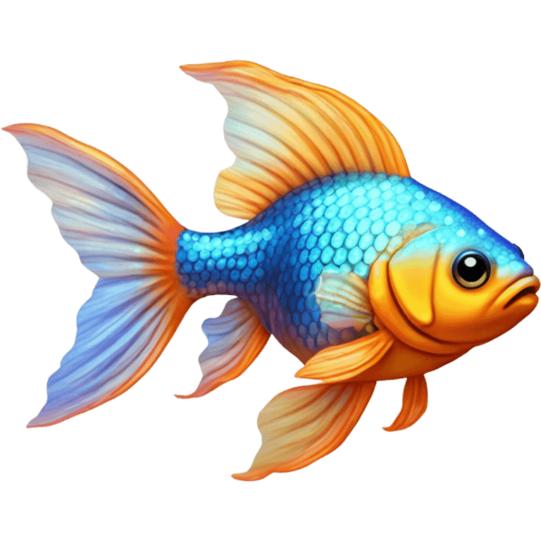 disco goldfish emoji