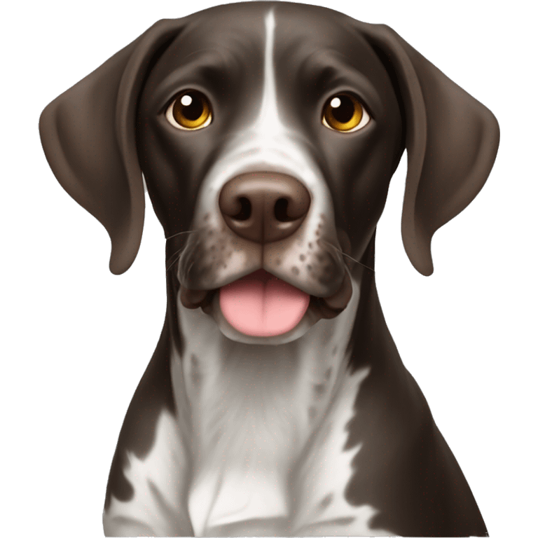 German short hair pointer emoji