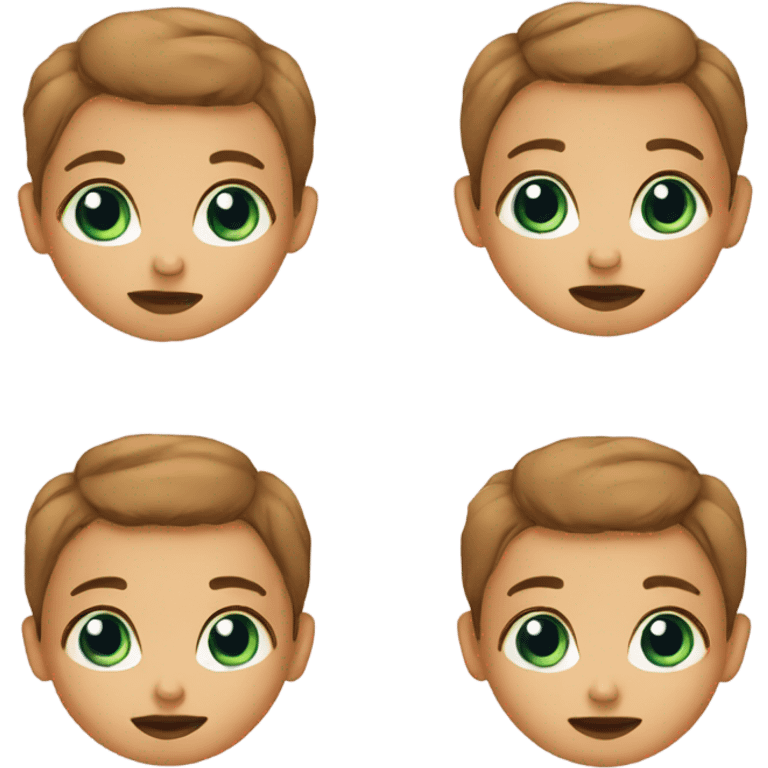 Face of babys emoji