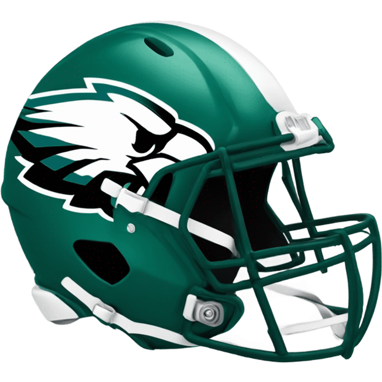 The eagles American football team helmet emoji