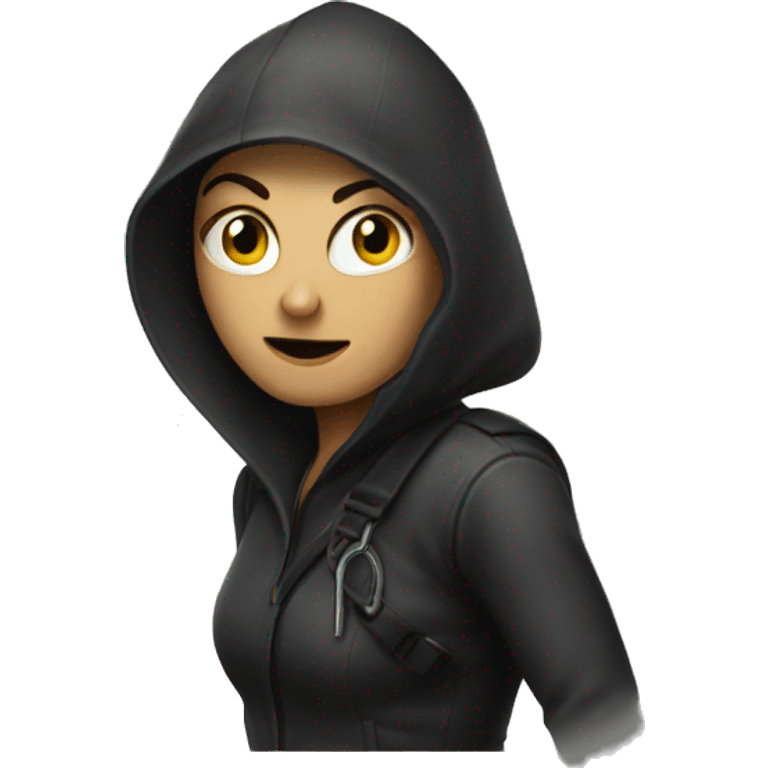 woman thief emoji