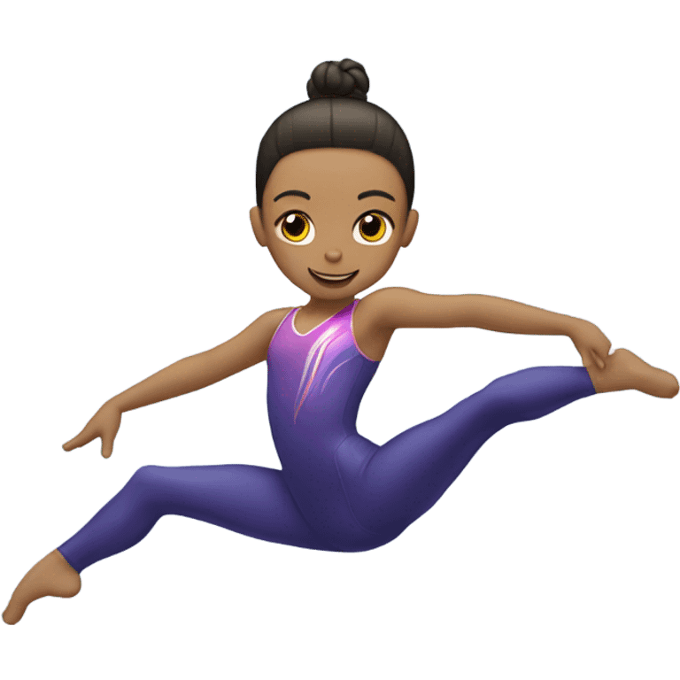 Acrobatic gymnastic emoji