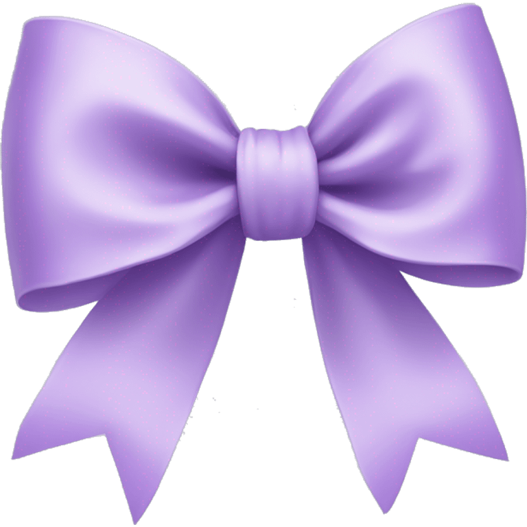 pastel purple ribbon bow emoji