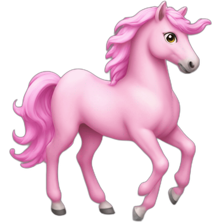 pink pegasus emoji